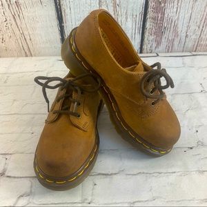 Dr. Martens Brown Kids Shoes